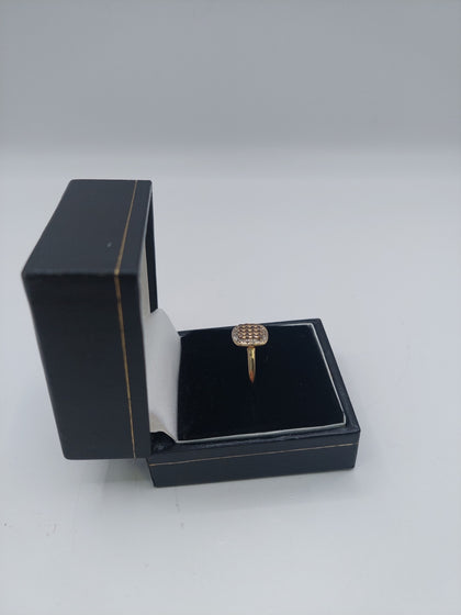 9k Gold Ring 1.95G Hallmarked(375)&Tested Size N