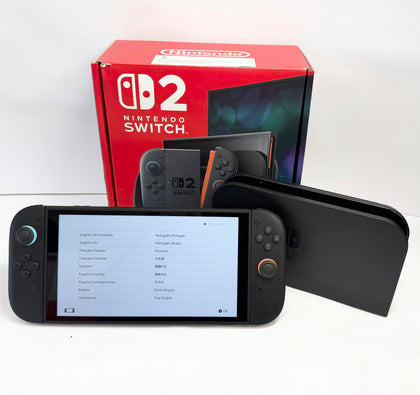 Switch 2 Console, 256GB + Black Joy-Con 2, (No DLC) Boxed