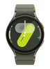 Samsung galaxy watch 7 boxed with charger green strap