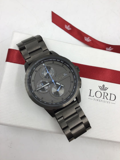 *** Bank Holiday Sales*** Lord Timepieces Chrono Gunmetal Watch