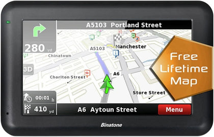 Binatone U435 GPS Sat Nav - Great Yarmouth