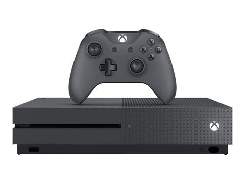 Xbox One S Console, 500GB, Storm Grey