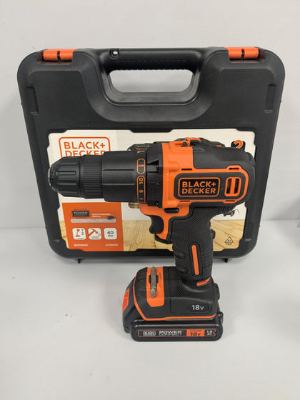 Black & Decker 18v Cordless Hammerdrill