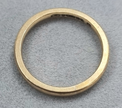 9ct Gold Ring Size N