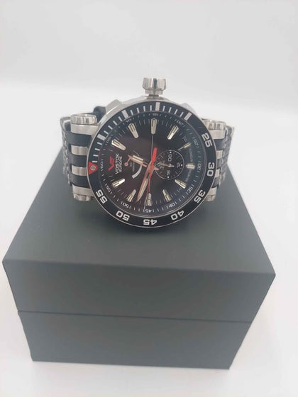 Vostock Europe Energia YN84-575A538 Automatic Mens Watch Black With Box