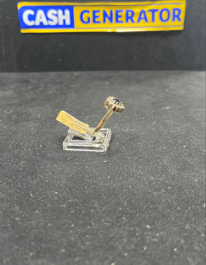 9ct Gold Ring (Size M/N) 2.30g