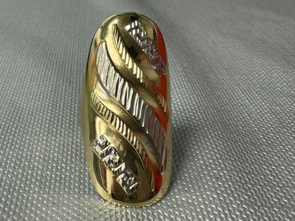 14ct Gold Shield Ring