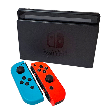 Nintendo Switch Console - Neon with improved battery