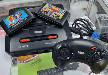 Mega Drive 2 + 2 Games