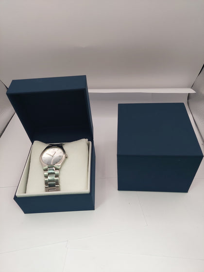 Citizen Vintage Quartz Men's Silver Watch  with SPARE LINKS and  MANUALS