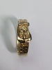 9ct gold buckle ring