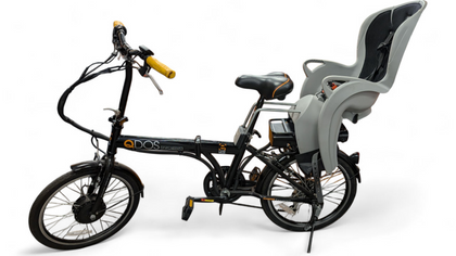 eBike QDOS Black Folding Electric Bike *COLLECTION ONLY*