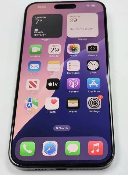 Apple iPhone 15 Pro Max 256gb Titanium Black