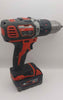 Milwaukee combi drill 18v M18 BPDN with li-ion battery 4.0ah unboxed red
