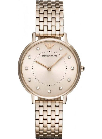 Emporio Armani AR11062 Rose Gold Stainless Steel Watch