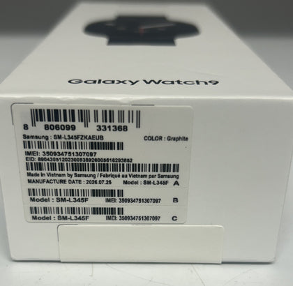 Samsung Galaxy Watch9 40mm 4G SM-L345 Graphite