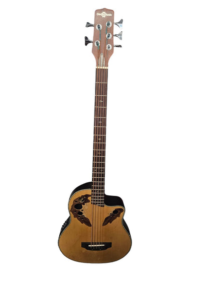 Gear 4 Music 5 String Electro Acoustic Bass