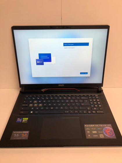 MSI Raider GE78 HX 13VH Gaming Laptop, 17