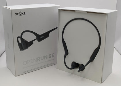 SHOKZ OpenRun SE Wireless Open Ear Bone Cond. Headphones - Comet Grey