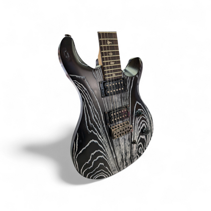 PRS SE Custom 24 Sand Blasted black Electric guitar with Case