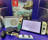 Legend Of Zelda OLED Switch Console 64GB With Gold Joy-Cons. Boxed With All Accessories