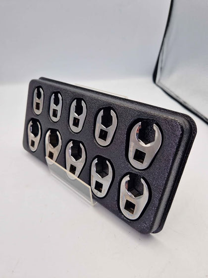 Snap-On 10pc (10mm-19mm) Crows Feet Set - With Case