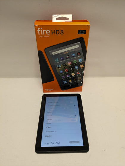 Amazon Fire HD 8  8” 32GB Black