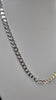 SILVER CURB CHAIN 22" ***BRAND NEW***