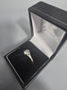 9CT White Gold Ring 375 1.7G Size K