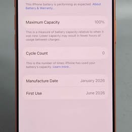 Apple iPhone 17 Pro (A3523) 256GB Cosmic Orange, Unlocked
