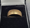 9CT Yellow Gold Band Ring - 5.2G - Size R. Hallmarked