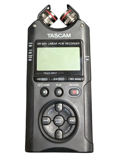 Tascam DR-40X Four Track Digital Audio Recorder