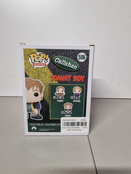 Funko POP! Movies: Tommy Boy - Tommy w/ Ripped Coat Limited.