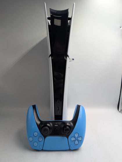 Sony PlayStation 5 Digital Edition, Blue controller, 2 year warranty