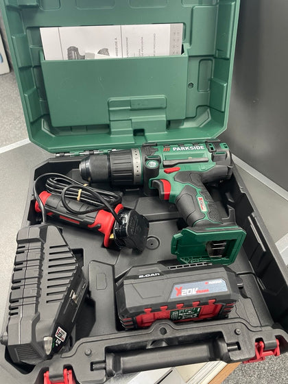 Parkside Cordless Impact Drill with 2 Battery's and Charger