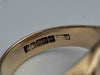 9ct Yellow Gold Gents Signet Ring CZ Stone - 11.07 Grams - Size T