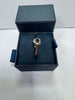 2.4g 9ct Gold Heart Halo Ring - Size M - **Hallmarked**