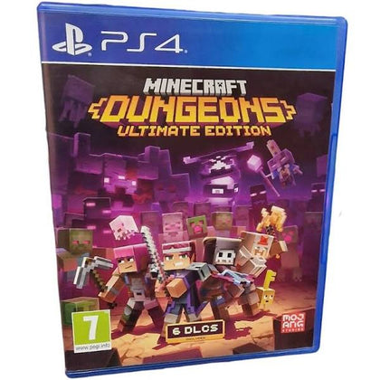 Minecraft Dungeons: Ultimate Edition (ps4).