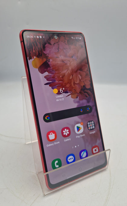 Samsung Galaxy S20 FE 128GB red smartphone unlocked unboxed