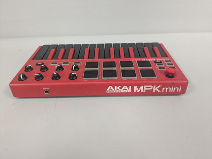 AKAI Professional MPK Mini MK2 RED MIDI Keyboard Controller 25-Key USB