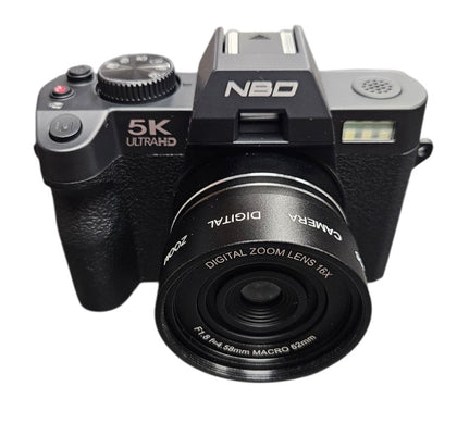 NBD 5K UltraHD Digital Camera with soft Carry Case