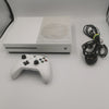 Xbox One S Console 500GB - White - Fair - Cosmetic Damage discolouration includes 1 pad with a different coloured back cover