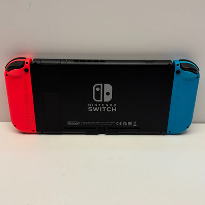 Nintendo Switch Console with Neon Red/ Neon Blue Joy Cons Boxed