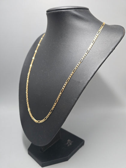 9ct Gold Necklace 375 10.8G 22'' in Length