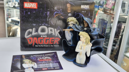 CLOAK AND DAGGER MARVEL UNIVERSE BUST TWO PACK BY SAM GREENWELL BOXED