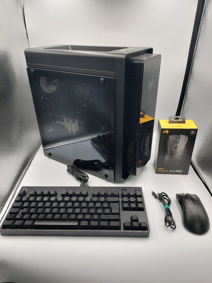 Acer Predator 3000/i5-14400F/16GB DDR5/1TB SSD/RTX 4060/W11/Boxed with a Logitech G PRO Mechanical Gaming Keyboard and Glorious Model D 2 Pro Mouse
