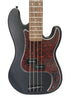 Harley Benton PB-20 Electric 4-String Bass Guitar - Stealth Black - Standard Series
