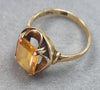 9ct Gold Citrine Ring