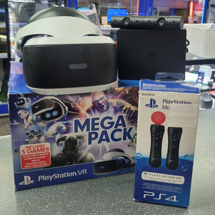 PSVR1 for PlayStation 4 Console & Moves Controllers