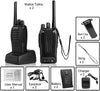 BaoFeng Walkie Talkies 2Pcs Two Way Radios Set Rechargeable Long Range